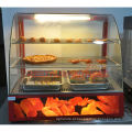 K100 Curved Glass Electric Food Warming Display Showcase